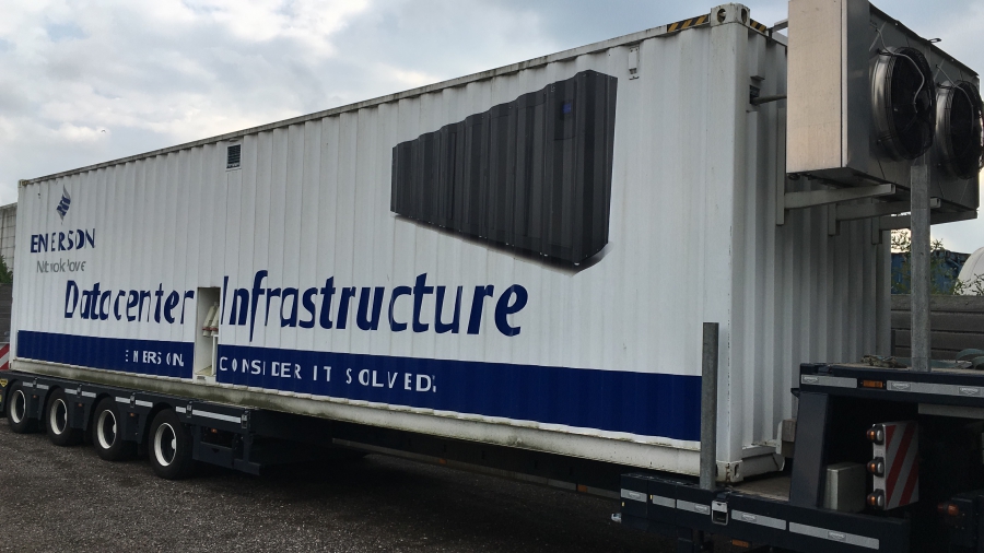 Emerson SmartMod - compleet datacenter in 40ft HQ container