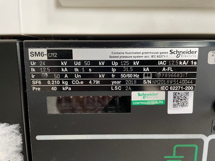Schneider SM6-CM2 MS-meetveld <24kV 2018 - NIEUW