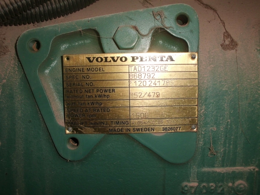 360 kVA SDMO diesel generator met Volvo motor